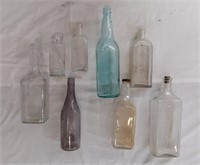 8 Vintage Bottles