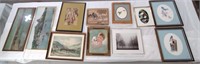 11 Various  Framed Pictures