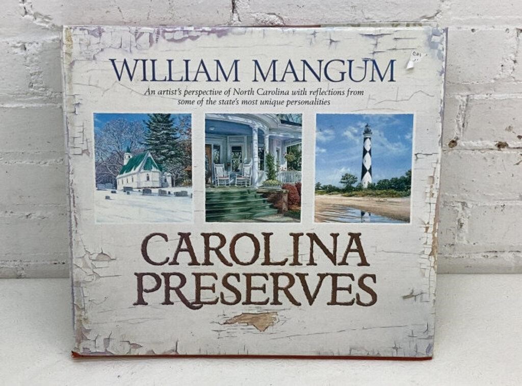 Large Autographed William Mangum Carolina