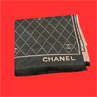 Chanel Classic Lattice Bicolor Black/Crem Cashmere