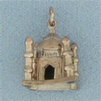 Taj Mahal Charm in 8k Rose Gold