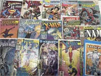 Comic books. Assorted. Bagged.