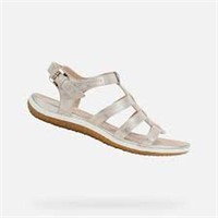 Geox Women's 38 (8 US) Vega Fashion Sandal, Sand