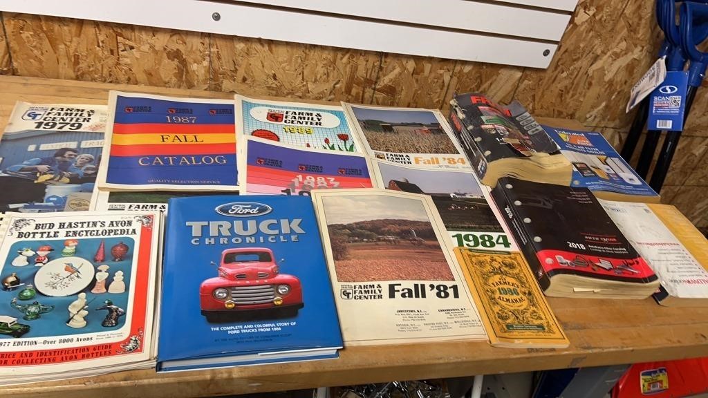 Vintage Farm Catalogs, Car Filter/Parts Books