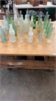 33 Old Soda Bottles