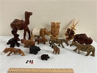 Wood Animal Collection