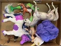 Flat of toys-horses and more