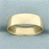 Womans Wedding Band Ring in 14k Yellow Gold