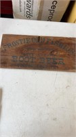 Part of Wood Advertising Box Parts