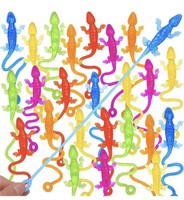 24PCS STICKY LIZARDS FOR KIDS, STRETCHY STICKY