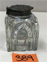 Antique Glass Ink Well