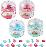 4PCS Mini Claw Machine, Cute Dinosaur Grabber