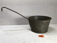 1941 US S.G.A. Metal Water Ladle, Riveted Handle
