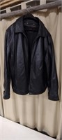LW Genuine Leather Coat Size Large