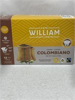 CAFE WILLIAM SPARTIVENTO COLOMIANO K CUPS BBF MAY
