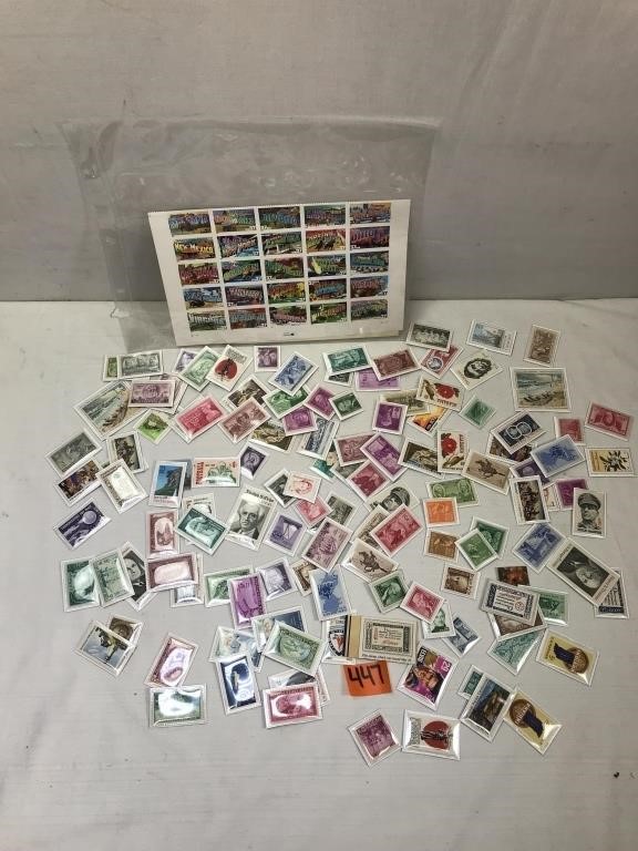 Various Collectible Stamps