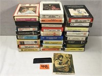 Lot of Various 8 Track Cassettes