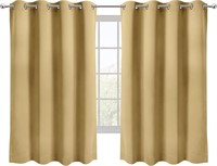 Utopia Bedding Blackout Curtains Grommet 2 Panels
