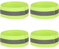 12 PACK OF HIGH VISIBILITY ADJUSTABLE ARMBANDS