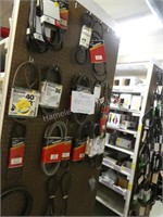 Murray parts inventory - belt wall - see attached