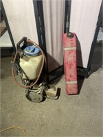 Lawn spot sprayer on wheels condition unknown, a