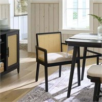 Springwood Caning Dining Chair 2Pk  Charcoal