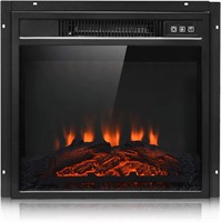 18 Electric Fireplace Insert  1400W LED