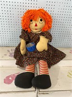 Raggedy Ann W/Orange Hair