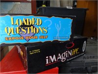 2 Board Games / Loaded Questions & Imaginif