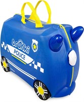 $80  Trunki Ride-On Suitcase: Percy Police Blue
