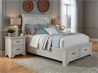 Universal B - King Storage Bed (In 3 Boxes)