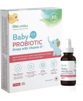 ORGANIKA BABY PROBIOTIC DROPS WITH VIT D