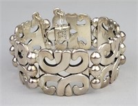 Sterling Silver Cuff Bracelet.