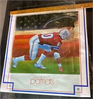 1979 Patriots Poster