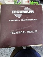 Tecumseh manual package - mechanics manuals, techn