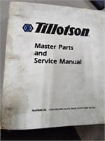 Tillotson master parts and service manuals - 2 sof