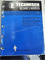 Tecumseh manual package - mechanic's handbook - pe