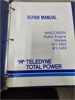Teledyne Wisconsin Robin engine repair manual - 3-