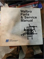 Walbro & Zama carburetor parts and service manual