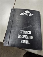 Arctic Cat technical specification, master service
