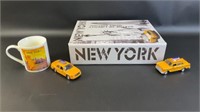 NYC Taxis, Mug & Storage Box