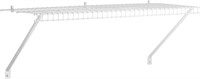 Rubbermaid Linen Closet Shelf Kit, 3-Feet, White