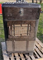 Antique renown floor furnace