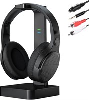 NEW $110 Wireless Headphones w/Charging Dock