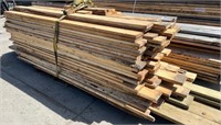 Quantity of Lumber: Including a few treated 2 x 6