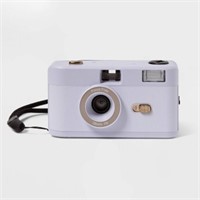 35MM Camera with Built-in Flash - heyday Soft Purp