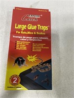 EXPERT, LARGE GLUE TRAPS, 2 PACK- APPROX: 5X10 IN