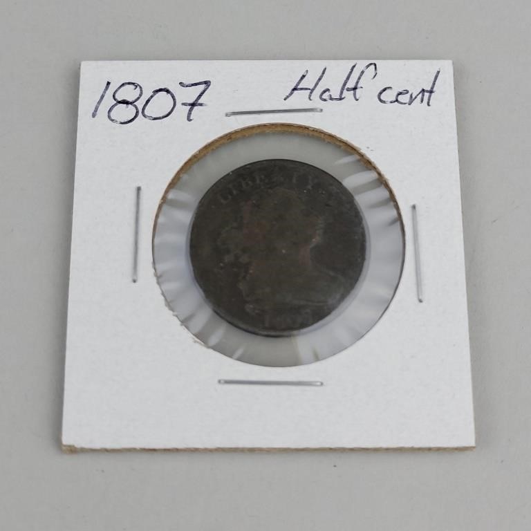 1807 Half Cent.