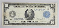 1914 Ten Dollar Federal Reserve Note.