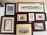 Lot of Small Art Pieces 8 Pieces